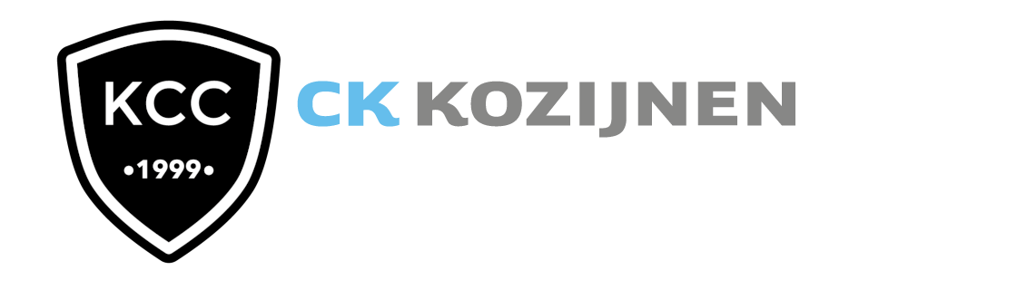 Rechthoekig logo met sponsornaam